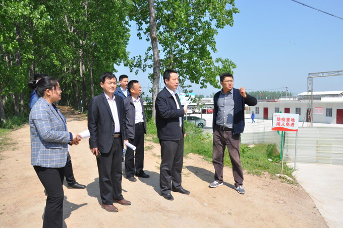 胡春华到部分乡镇调研脱贫攻坚工作_寿县人民政府