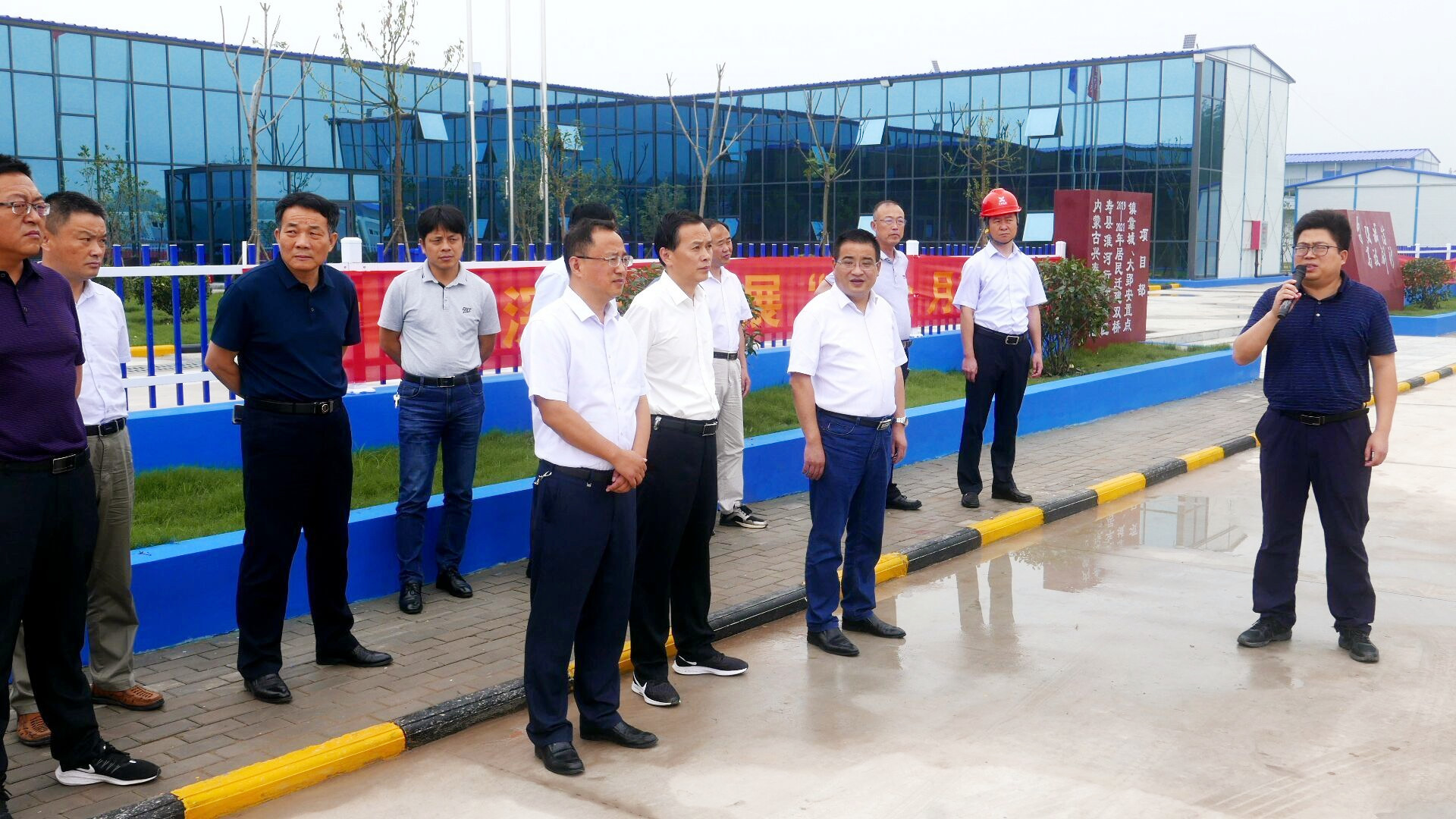 全县行蓄洪区安全建设现场推进会召开