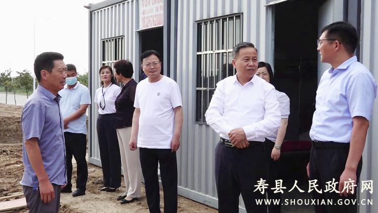 牛方括调度新桥汽车零配件产业园建设_寿县人民政府