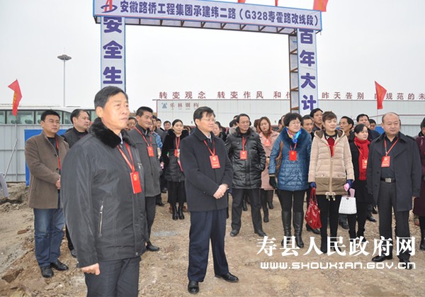 寿县组织驻寿部分省市县人大代表开展集中视察