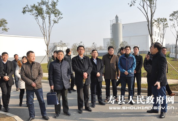 县人大代表政协委员走进中皖水务_寿县人民政府