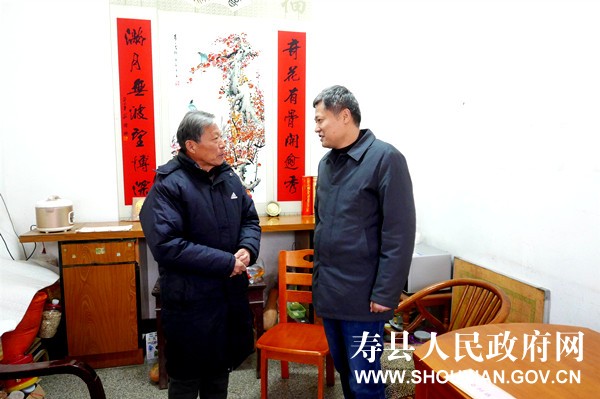 孙凯开展春节走访慰问送温暖活动