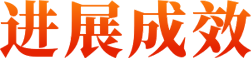 进展成效