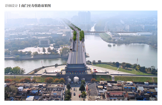 寿县寿春路(通淝桥-芍陂路段)提升改造工程批前公示_政务公开 _寿县人民政府