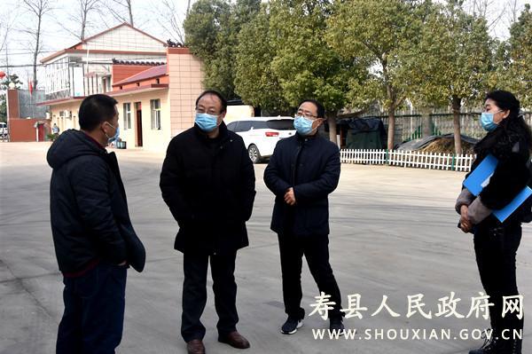 韩涛督查安丰镇企业疫情防控工作_寿县人民政府