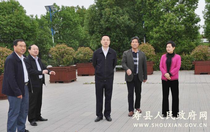 胡春华调研指导寿县新时代文明实践中心建设工作