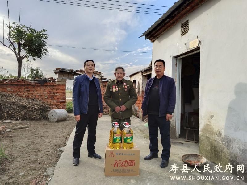 众兴镇:慰问抗美援朝老兵 传递敬意暖人心_寿县人民政府