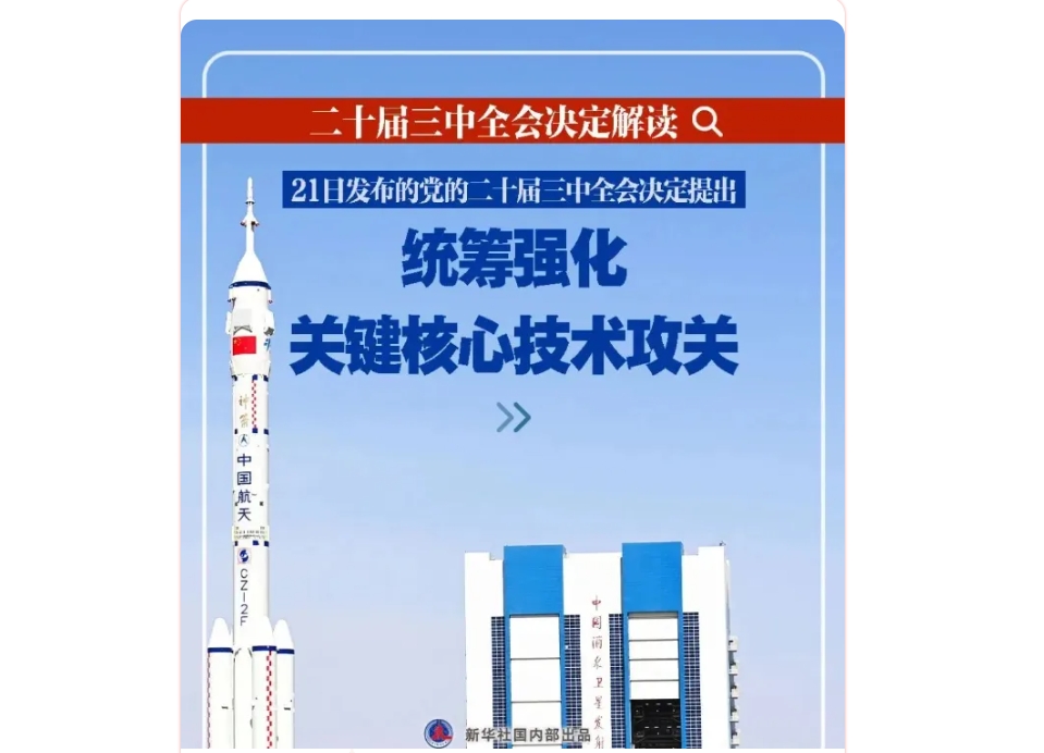 党的二十届三中全会决定系列解读