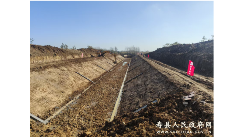 寿县：多措并举 高质量推动水利工程建设提速增效