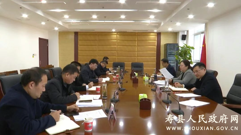 孙奇志听取安徽省科技创新示范县创建工作情况汇报