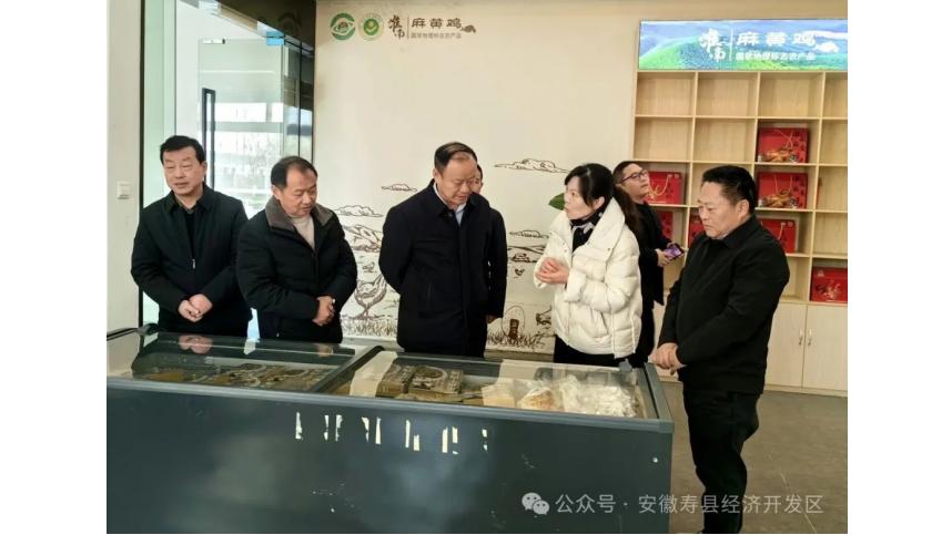 市委社会工作部郑田宏部长一行前来县经开区开展走访调研