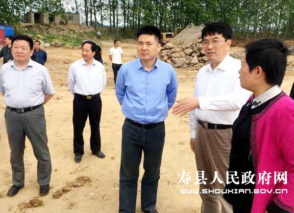 程俊华督查推进瓦埠湖生态保护试点项目建设_寿县人民政府