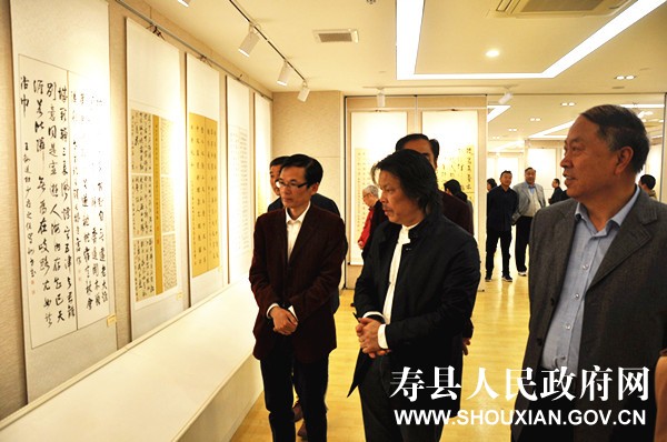 此次展览由寿县文联,寿县书法家协会主办,展览旨在讴歌改革开放70周年