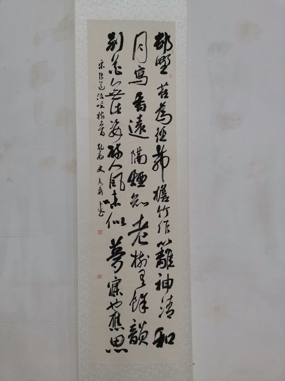 阳天杯寿县青年书法作品展在淮南市博物馆开幕